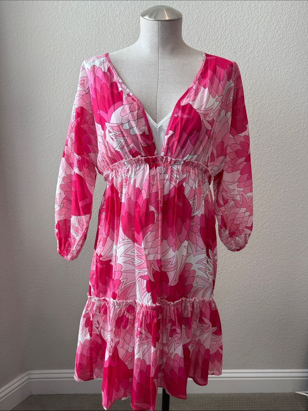 Trina Turk Archo Iris 2 Women’s Pink Floral Dress